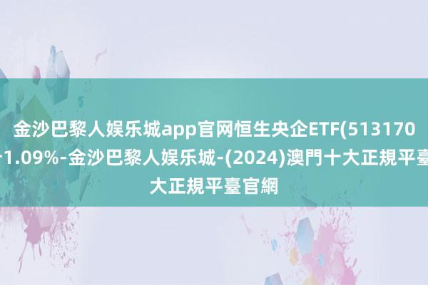 金沙巴黎人娱乐城app官网恒生央企ETF(513170)上升1.09%-金沙巴黎人娱乐城-(2024)澳門十大正規平臺官網